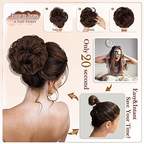 Claw Clip Messy Bun HairPiece for Women