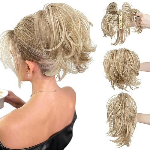 8inch Claw Clip Short Ponytail