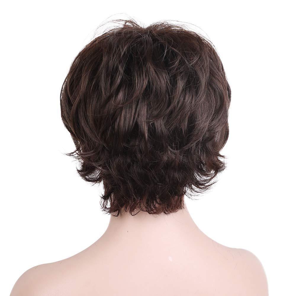 2 Shades Pixie Wig Human Hair(Basic Cap) - HAIRCUBE