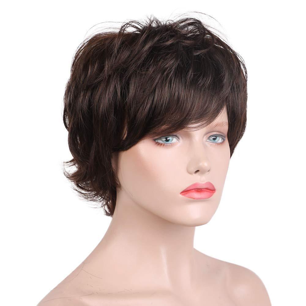 2 Shades Pixie Wig Human Hair(Basic Cap) - HAIRCUBE