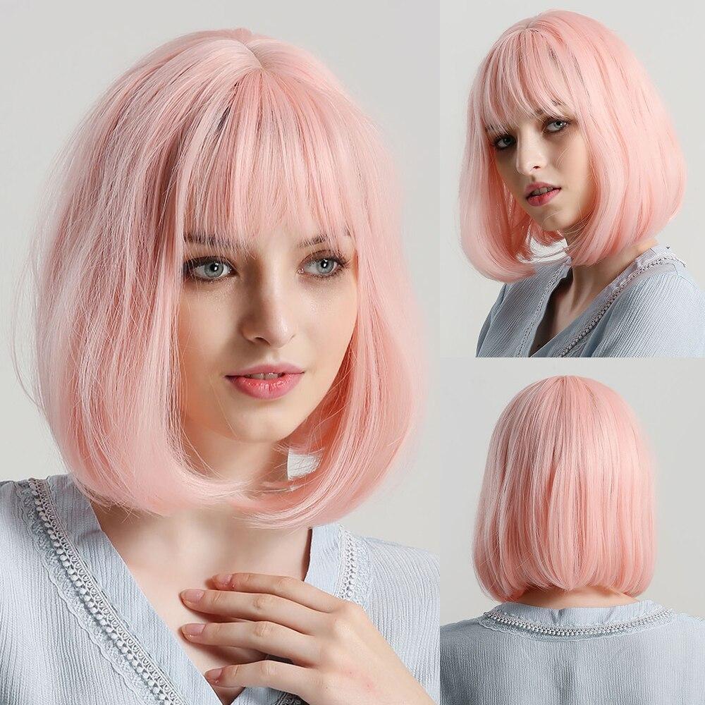 14 Styles Synthetic Wigs 🎗 Bobo Collection(all with skin like top) - HAIRCUBE