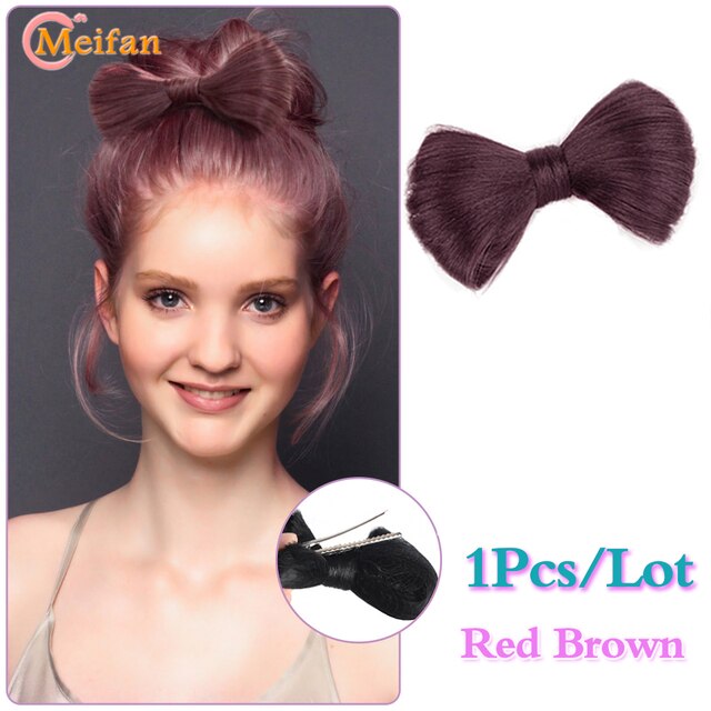Bow Hair Bun Claw Chignon Kitty bow Styling Tools