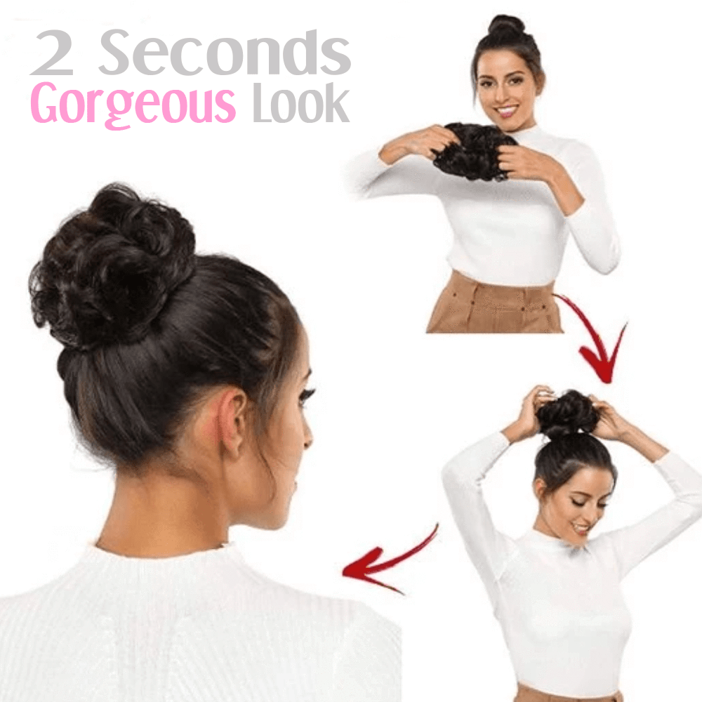 Chignon désordonné instantané