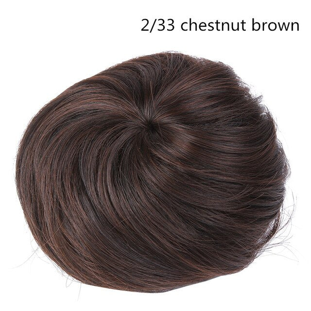 Donut Drawstring Hair Bun