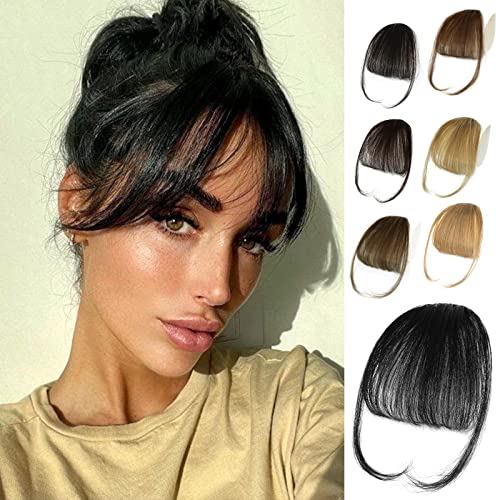 Clip in Bangs Curved Bangs for Daily Wear