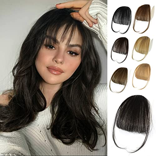 Clip in Bangs Curved Bangs for Daily Wear