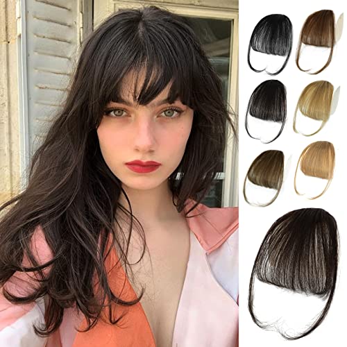 Clip in Bangs Curved Bangs for Daily Wear