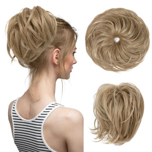 Straight Bun Bun Hairpieces