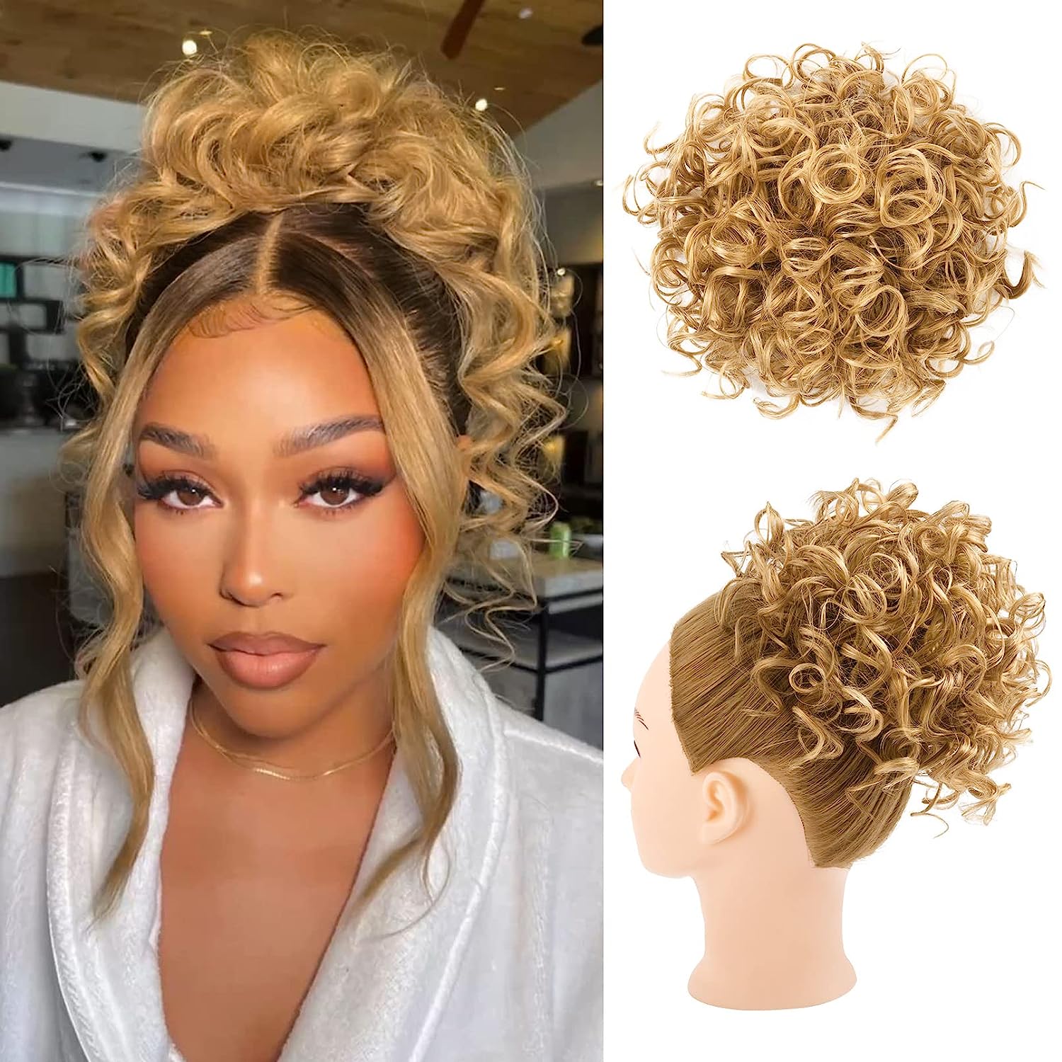 Hot Now🔥40% Off! Loose Wave Large Curly Bun