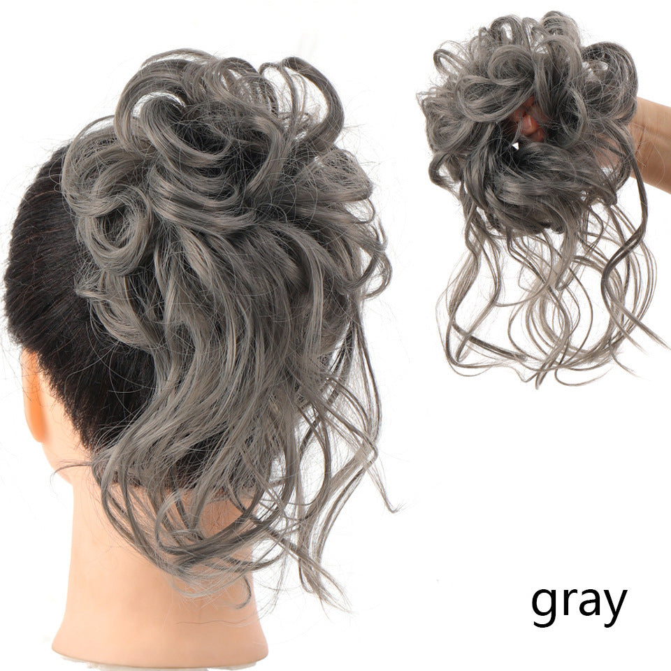 Extensions de cheveux Messy Bun Chouchou élastique