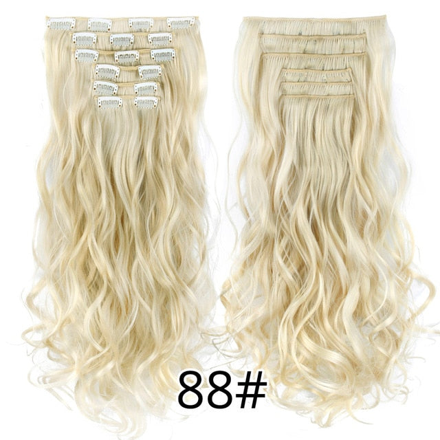 Curly Wave Clip Hair Piece